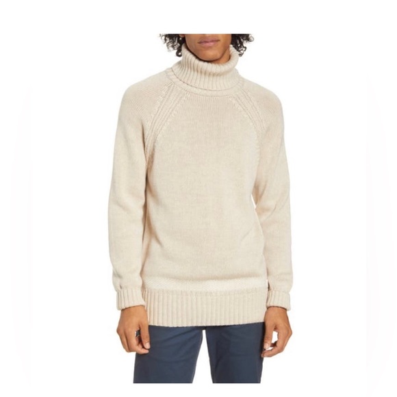UN AUTRE Scotch & Soda classique virgin wool turtleneck sweater M - Picture 1 of 13